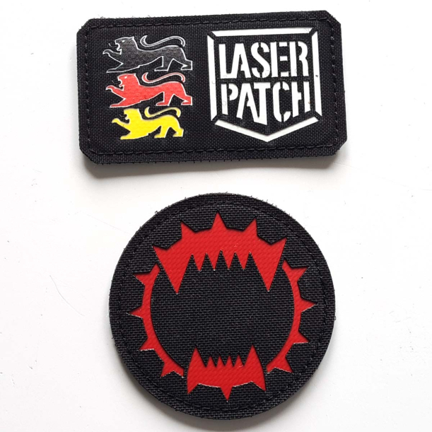 World Eaters - Lasercut Patch mit Klett