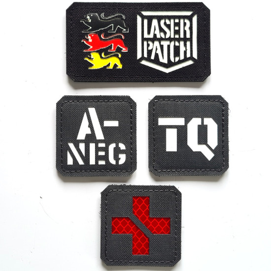 TQ - Medic - Tourniquet - Lasercut Patch mit Klett