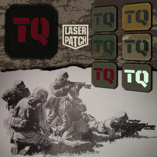 TQ - Medic - Tourniquet - Lasercut Patch mit Klett