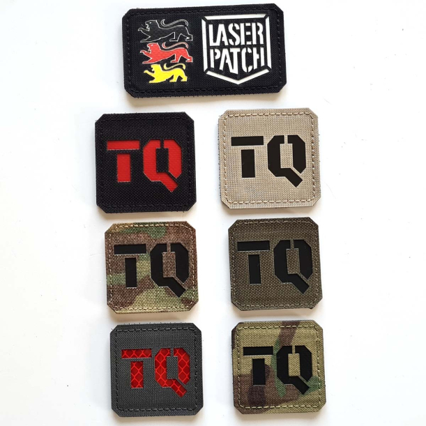 TQ - Medic - Tourniquet - Lasercut Patch mit Klett