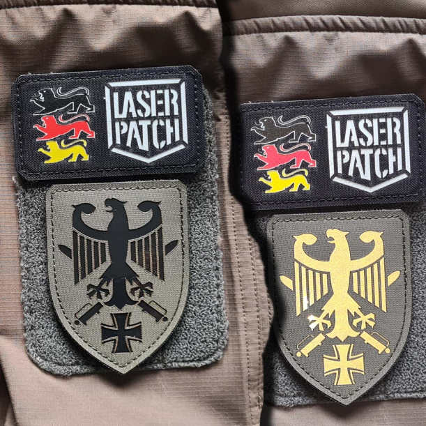 Kommando Heer Deutsches Armee Kommando Taktischer - Lasercut Patch mit Klett
