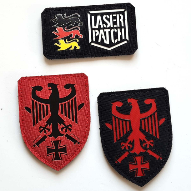 Kommando Heer Deutsches Armee Kommando Taktischer - Lasercut Patch mit Klett