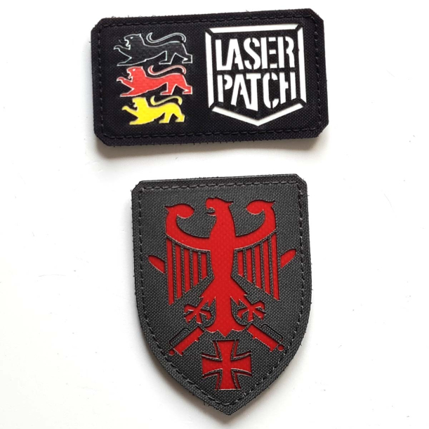 Kommando Heer Deutsches Armee Kommando Taktischer - Lasercut Patch mit Klett