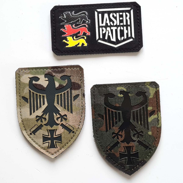 Kommando Heer Deutsches Armee Kommando Taktischer - Lasercut Patch mit Klett