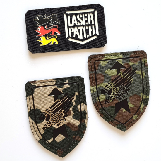 DSK KSK Deutsche Spezialkräfte Taktischer - Lasercut Patch mit Klett