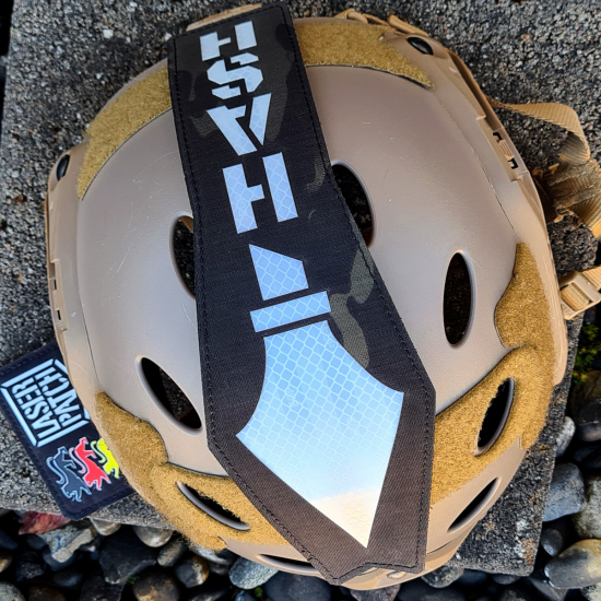 Helm Taktischer Bezug - Militär - Lasercut Patch mit Klett