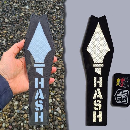 Helm Taktischer Bezug - Militär - Lasercut Patch mit Klett