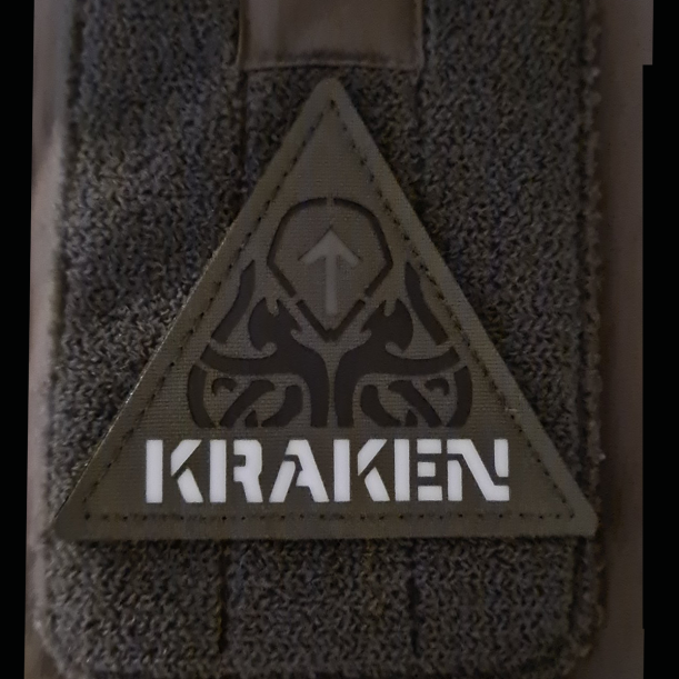 Ukraine Kraken Spezialkräfte Taktischer - Lasercut Patch mit Klett