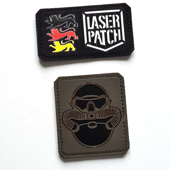 Army Taucher Taktische - Lasercut Patch mit Klett