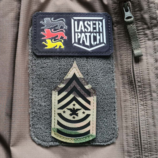 United States Army Mannschaftsdienstgrad Abzeichen Taktischer - Lasercut Patch mit Klett
