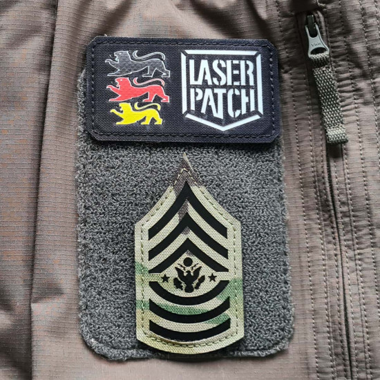 United States Army Mannschaftsdienstgrad Abzeichen Taktischer - Lasercut Patch mit Klett