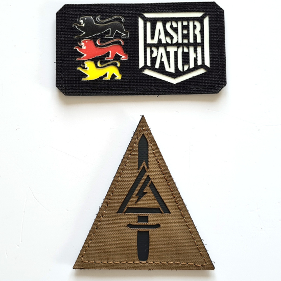 US Spezialkräfte Delta Force Taktischer - Lasercut Patch mit Klett