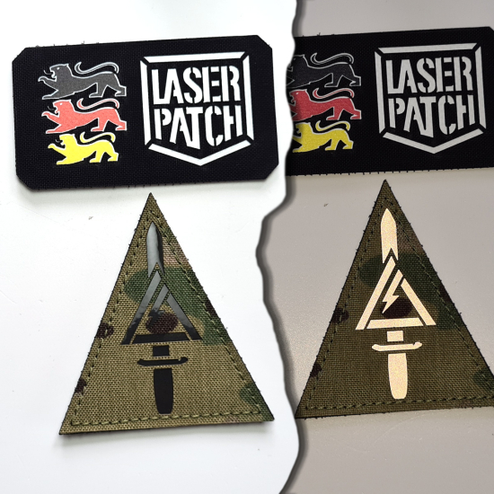 US Spezialkräfte Delta Force Taktischer - Lasercut Patch mit Klett
