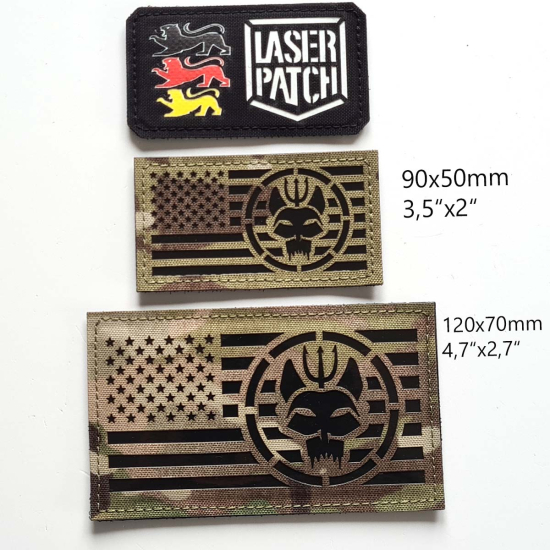 US Navy SEALs Team Six DEVGRU Spezialeinsatz Taktischer - Lasercut Patch mit Klett