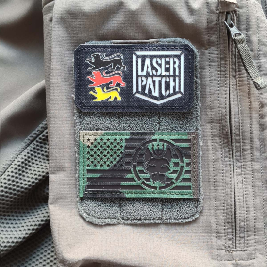 US Navy SEALs Team Six DEVGRU Spezialeinsatz Taktischer - Lasercut Patch mit Klett