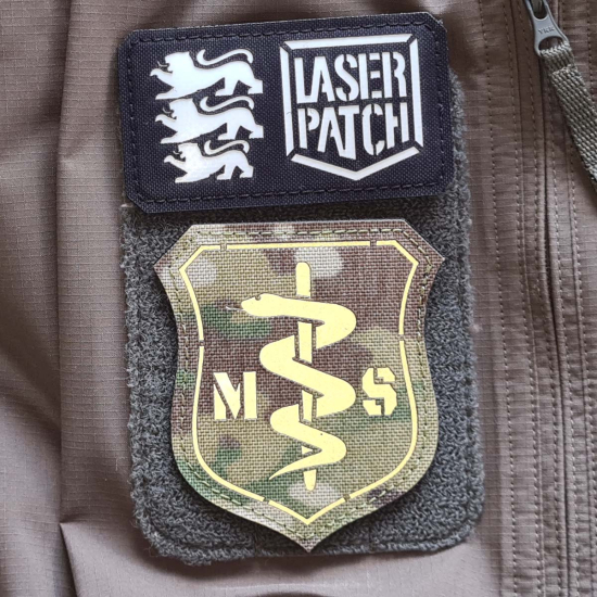 United States Air Force Sanitätsdienst Korps Taktischer - Lasercut Patch mit Klett