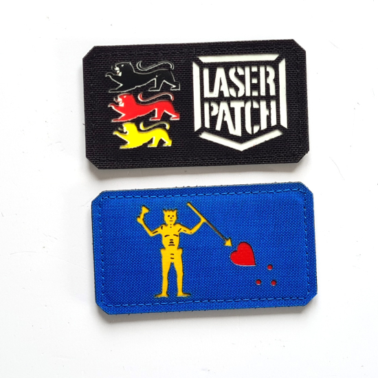 Blackbeard Piratenflagge Moral Patch - Taktischer Klettverschluss