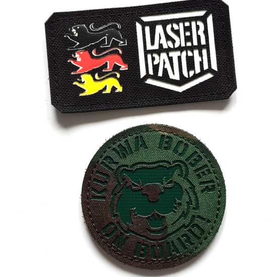 Bobr Kurwa Polnischer Humor Moral Patch - Lasercut Patch