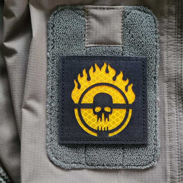 Mad Max Fury Road Taktischer Moral Patch - Post-Apokalyptisches Ödland Design