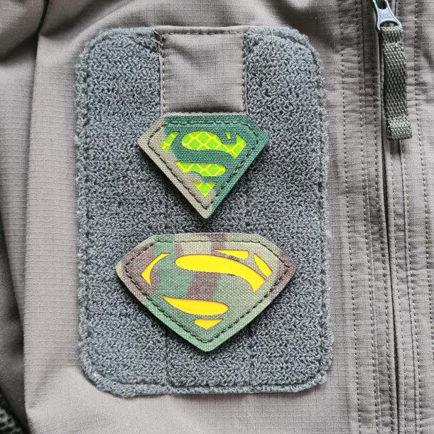 Superman Logo Superheld Moral Patch - DC Comics