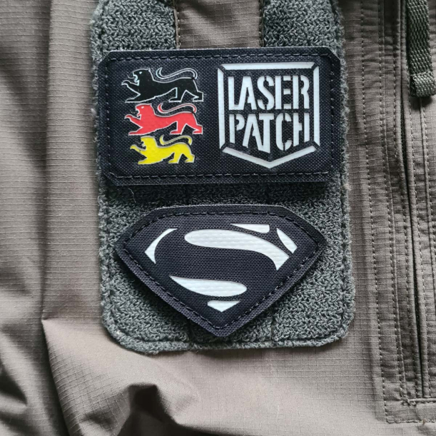 Superman Logo Superheld Moral Patch - DC Comics