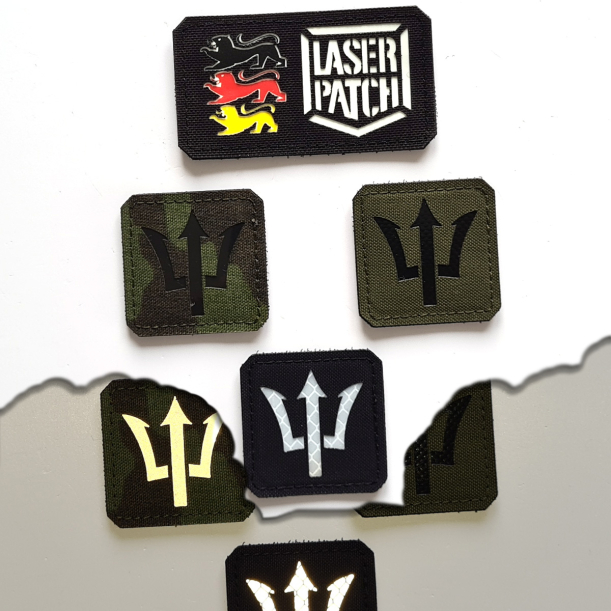 Trident Spear Shield Tactical Morale Patch - Special Operations Collection