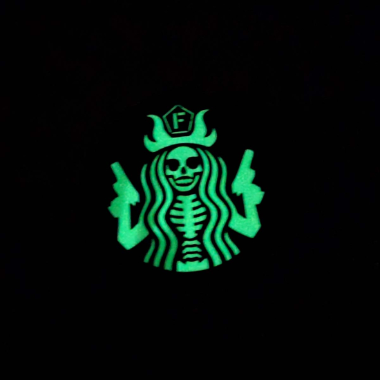 Airsoft Deutschland Meerjungfrau Laser Patch