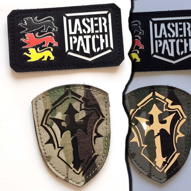 Templar Cross Historical Morale Patch - Medieval Knights