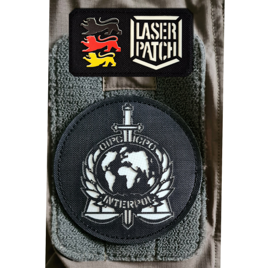 Interpol Taktischer Polizei-Patch - Internationale Kriminalpolizei