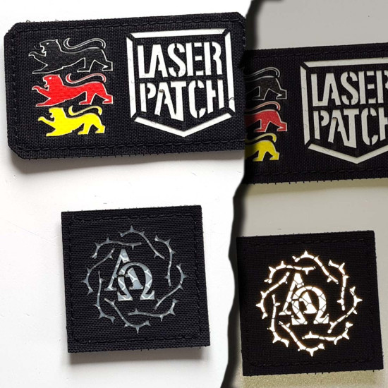 Alpha und Omega Christlicher Patch - Taktisches Design