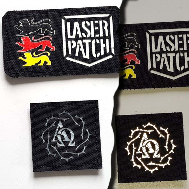 Alpha and Omega Christian Patch - Tactical Design