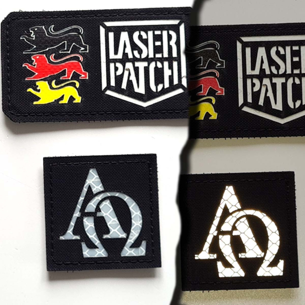 Alpha and Omega Christian Patch
