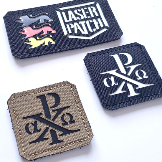 Chi Rho Christogramm Patch Stil 1