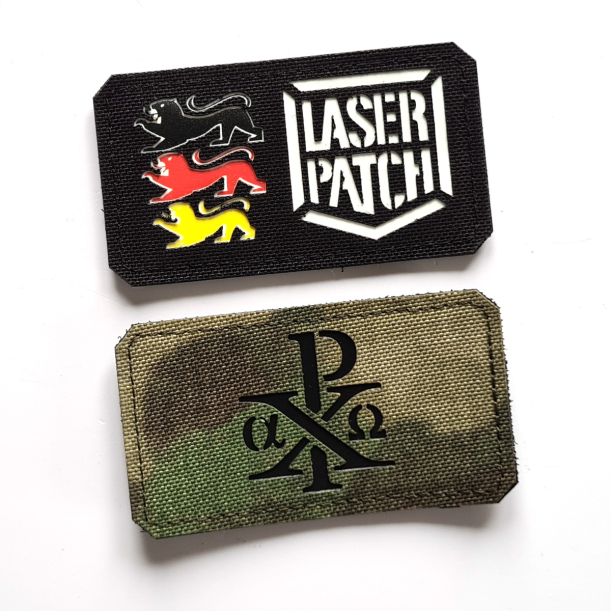 Chi Rho Christogramm Patch Stil 2