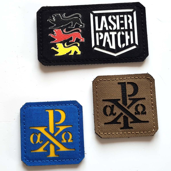 Chi Rho Christogramm Patch Stil 1