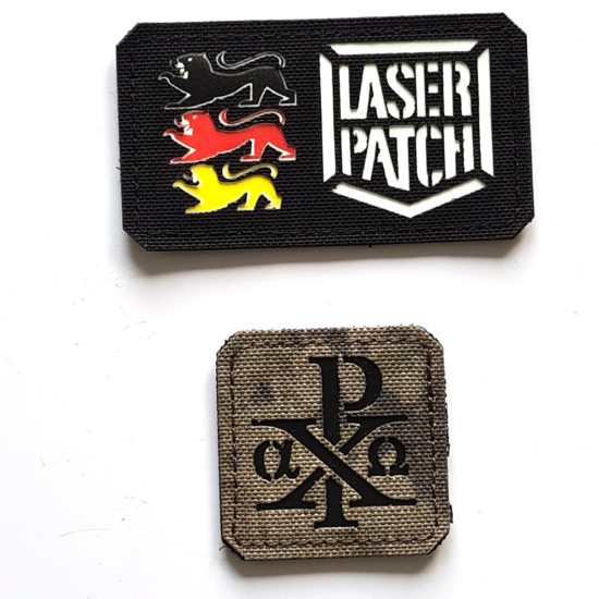Chi Rho Christogramm Patch Stil 1