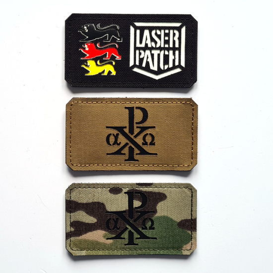 Chi Rho Christogramm Patch Stil 2