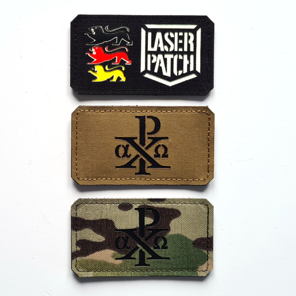 Chi Rho Christogramm Patch Stil 2