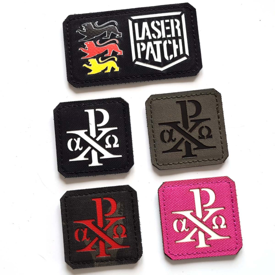Chi Rho Christogramm Patch Stil 1