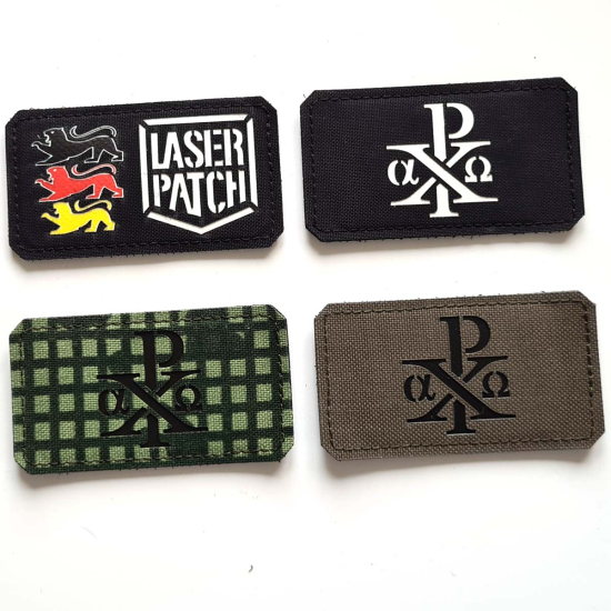 Chi Rho Christogramm Patch Stil 2