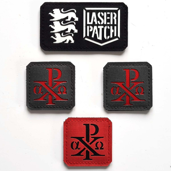 Chi Rho Christogramm Patch Stil 1