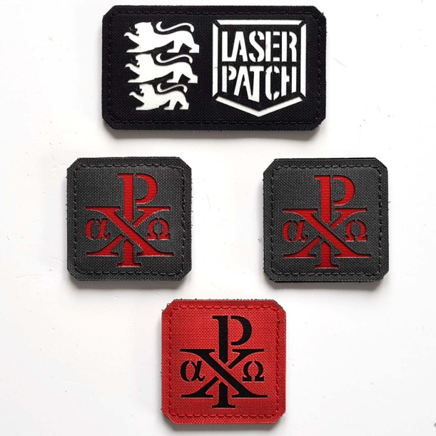 Chi Rho Christogramm Patch Stil 1