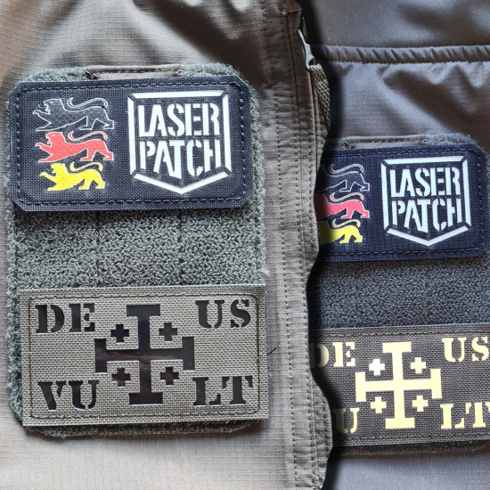 Deus Vult Taktischer Moral Patch