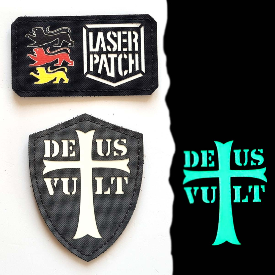Deus Vult Taktischer Moral Patch Stil 2