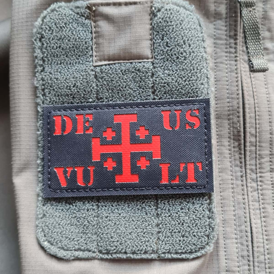Deus Vult Taktischer Moral Patch