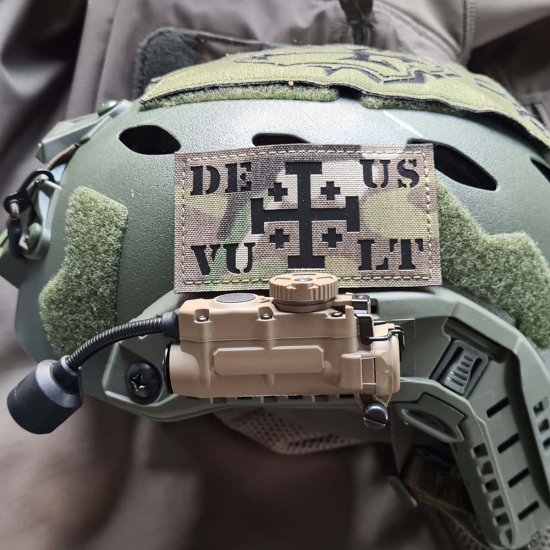 Deus Vult Taktischer Moral Patch