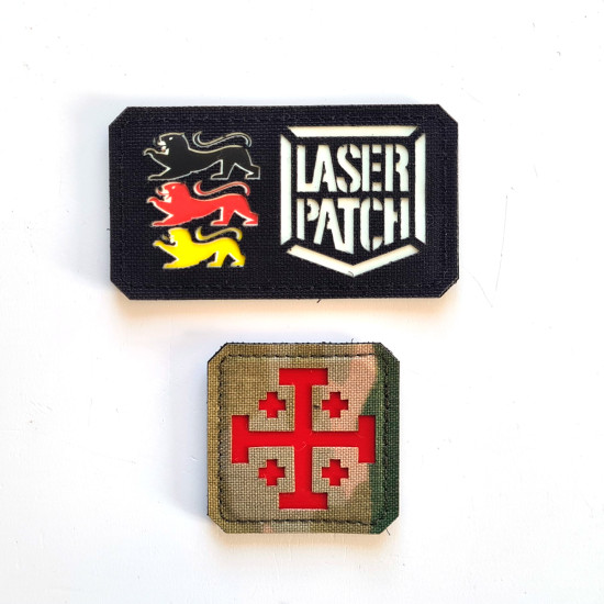 Jerusalem Kreuz Patch