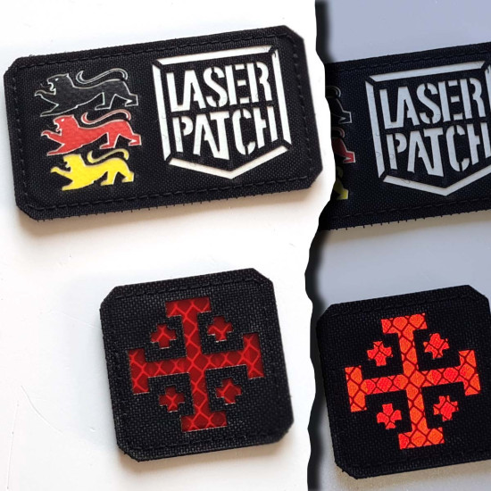 Jerusalem Kreuz Patch