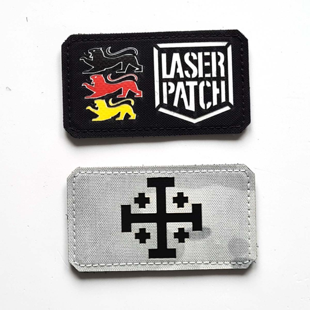 Jerusalem Kreuz Patch Design 2