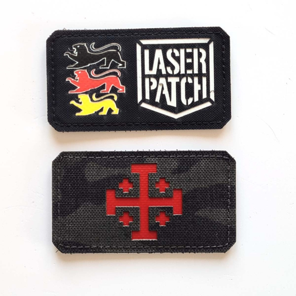 Jerusalem Kreuz Patch Design 2